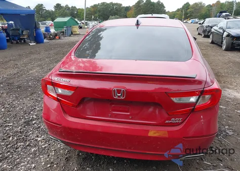 2022 Honda Accord Sport 2.0T из США, поврежденный, VIN 1HGCV2F31NA093707